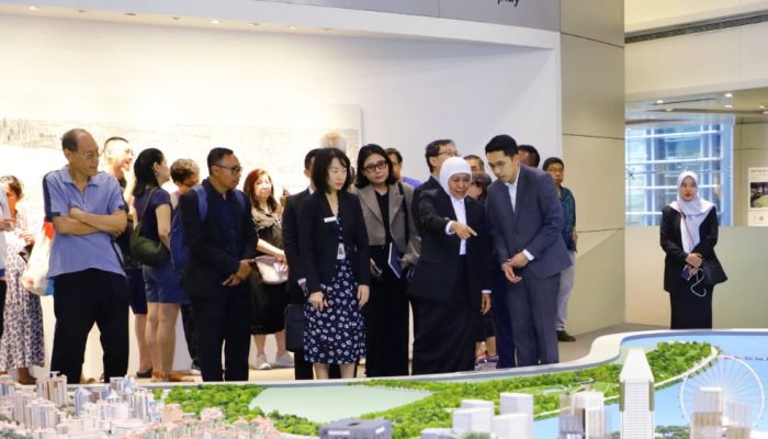 Gubernur Khofifah Pelajari Smart City di URA Singapore, Dorong Kota-Kota di Jatim Tiru Kesuksesan Tata Ruang Negeri Singa