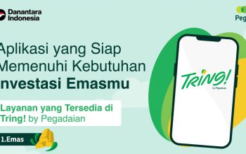 Investasi Emas Digital Makin Mudah, Tring! by Pegadaian Jadi Pilihan Terpercaya