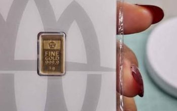 Koreksi Tajam, Harga Emas Antam 1 Februari 2026 Turun ke Rp2,86 Juta per Gram