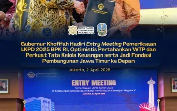 Gubernur Khofifah Hadiri Entry Meeting LKPD 2025 BPK RI, Optimistis Pertahankan WTP dan Terus Tingkatkan Kualitas Laporan Keuangan Daerah