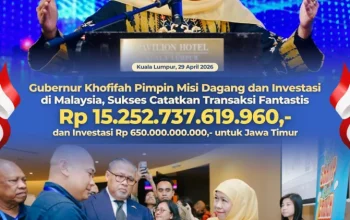 Misi Dagang Sukses, Gubernur Khofifah Bawa Pulang Nilai Transaksi Fantastis Senilai Rp15,25 Triliun