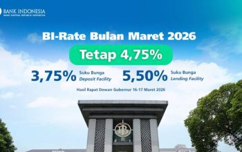 Tekanan Inflasi Meningkat, BI Berpotensi Pertahankan Suku Bunga di 4,75%