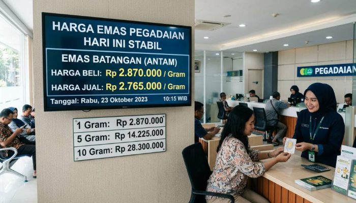 Emas Antam, UBS dan Galeri24 Kompak Stabil pada Perdagangan 25 Mei 2026