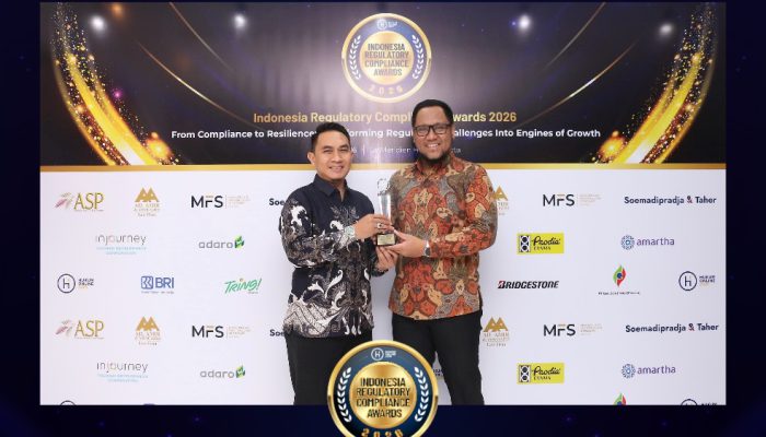 Konsisten Terapkan GCG, TPS Sabet Penghargaan Gold di IRCA 2026
