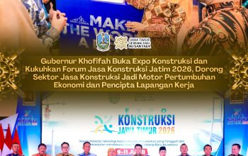 Expo Konstruksi Jatim 2026 Resmi Dibuka,Gubernur  Khofifah Ajak Pelaku Konstruksi Perkuat Kolaborasi