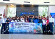 35 Siswa Singapura Belajar Otomasi Pelabuhan di Terminal Teluk Lamong