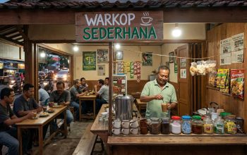 Bukan Sekadar Jual Kopi, Warkop Kini Jadi Pusat Ekonomi dan Komunitas