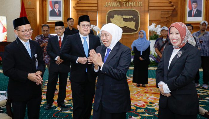 Lewat Pengukuhan Kepala BPKP Jatim, Gubernur Khofifah Perkuat Sinergi Demi Kesejahteraan Rakyat