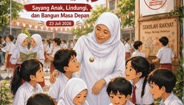 Peringati Hari Anak Nasional, Gubernur Jatim Dorong Lingkungan Aman dan Ramah Anak