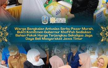 Gubernur Khofifah Indar Parawansa Pastikan Pangan Murah untuk Warga Bangkalan, UMKM Lokal Ikut Naik Kelas