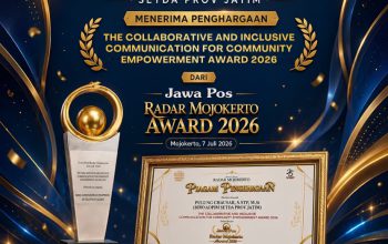 Biro Adpim Jatim Sabet Jawa Pos Radar Mojokerto Awards 2026, Perkuat Keterlibatan Masyarakat Lewat Komunikasi Publik