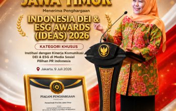 Gubernur Khofifah: Penghargaan IDEAS 2026 Bukti Komitmen Pemprov Jatim Bangun Komunikasi Publik yang Inklusif