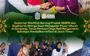 Khofifah Perkuat Daya Beli Masyarakat Lewat Pasar Murah, UMKM Lokal Ikut Terangkat