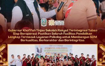 Gubernur Khofifah: Sekolah Rakyat Terintegrasi Tuban Hadirkan Kesempatan Setara bagi Anak-anak Desil 1 dan 2