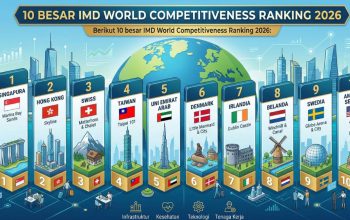 IMD 2026: Daya Saing Indonesia Anjlok ke Peringkat 48 Dunia, Efisiensi Pemerintah dan Bisnis Jadi Penyebab Utama