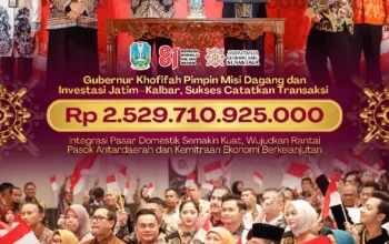 Misi Dagang Jatim-Kalbar Catat Transaksi Rp2,53 Triliun, Investasi Capai Rp885 Miliar