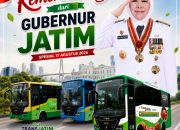 Gubernur Khofifah Hadirkan Kado HUT Ke-81 RI, Naik Trans Jatim Gratis Seharian pada 17 Agustus 2026