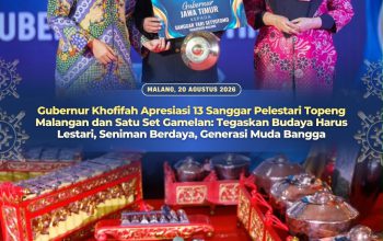Gubernur Khofifah Dukung 13 Sanggar Topeng Malangan, Dorong Kesenian Tradisional Tetap Lestari