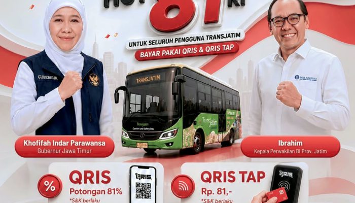 Gubernur Khofifah Promo Trans Jatim Mulai Rp81, Berlaku 11–17 Agustus 2026