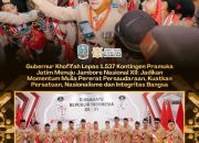 Khofifah Berangkatkan 1.537 Kontingen Pramuka Jawa Timur ke Jamnas XII Cibubur, Bawa Misi Persatuan NKRI