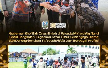 Wisuda Ma’had Aly Nurul Cholil Bangkalan, Gubernur Khofifah Tegaskan Komitmen Dukung Pendidikan Keagamaan