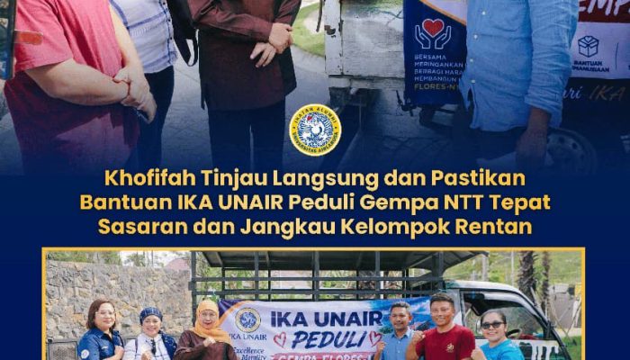 Gubernur Khofifah Dorong Bantuan Gempa Flores Diprioritaskan untuk Perempuan, Bayi dan Kelompok Rentan