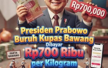 Upah Kupas Bawang Rp700 Ribu per Kg Jadi Sorotan, Ini Hitungan Penghasilan Rp210 Juta Sebulan