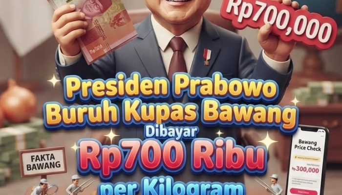 Upah Kupas Bawang Rp700 Ribu per Kg Jadi Sorotan, Ini Hitungan Penghasilan Rp210 Juta Sebulan