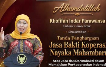 Gubernur Khofifah Terima Koperasi Nayaka Mahambara, Bukti Komitmen Perkuat Ekonomi Kerakyatan