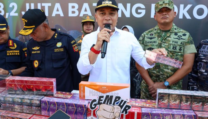 43,2 Juta Rokok Ilegal Dimusnahkan, Pemkot Surabaya Siapkan Pengawasan di 31 Kecamatan