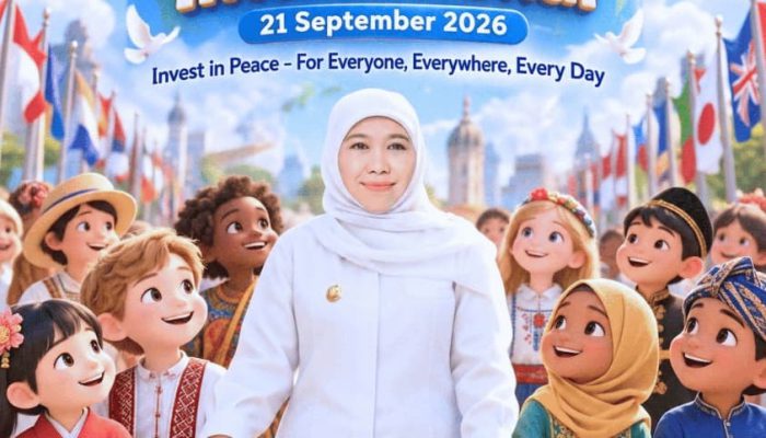 Khofifah Serukan Perkuat Toleransi dan Kerukunan di Hari Perdamaian Internasional