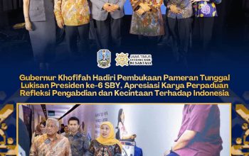 Dampingi SBY Keliling Pameran Lukisan, Khofifah: Pengabdian kepada Indonesia Bisa Lewat Berbagai Bidang