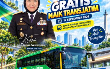Trans Jatim Gratis Hari Ini, Khofifah Ajak Warga Beralih ke Transportasi Publik