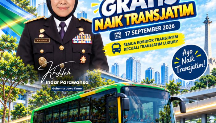 Trans Jatim Gratis Hari Ini, Khofifah Ajak Warga Beralih ke Transportasi Publik