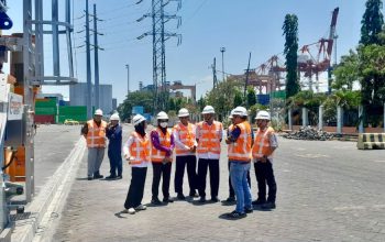 E-RTG Baru Segera Beroperasi, KSOP Tanjung Perak Cek Kesiapan Terminal Nilam