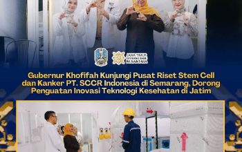Khofifah Kagum Teknologi Stem Cell di Semarang, Dorong Hasil Riset Bisa Dirasakan Masyarakat