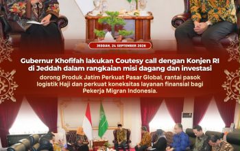 Kunjungi KJRI Jeddah, Khofifah Buka Peluang Ekspor Produk Unggulan Jatim ke Arab Saudi