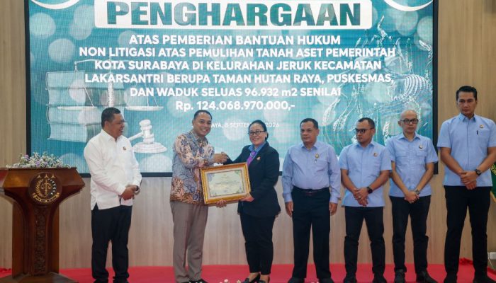 Aset Rp124 Miliar Kembali ke Pemkot Surabaya, Disiapkan untuk Dongkrak Ekonomi dan Kesejahteraan Warga