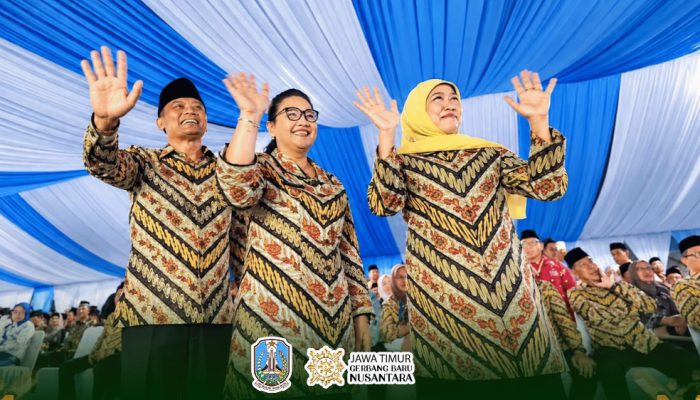 Khofifah Beri Dukungan Langsung Kafilah Jatim di MTQ Nasional XXXI: Semoga Juara Umum