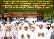 Kemarau Panjang Landa 24 Daerah, Gubernur Khofifah Gelar Sholat Istisqa di Mojokerto