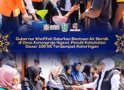 Sumur Warga Mengering, Khofifah Turun Langsung Bantu Warga Dusun Gagan Ngawi