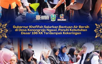 Sumur Warga Mengering, Khofifah Turun Langsung Bantu Warga Dusun Gagan Ngawi