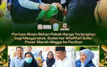 Pasar Murah Pemprov Jatim ke-166 Digelar di Pacitan, Bantu Warga Belanja Hemat