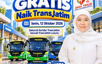 Rayakan HUT ke-81 Jatim, Khofifah Ajak Masyarakat Numpak Trans Jatim Gratis
