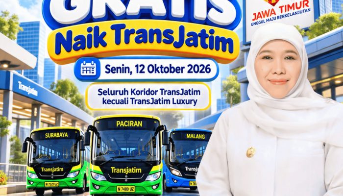 Rayakan HUT ke-81 Jatim, Khofifah Ajak Masyarakat Numpak Trans Jatim Gratis