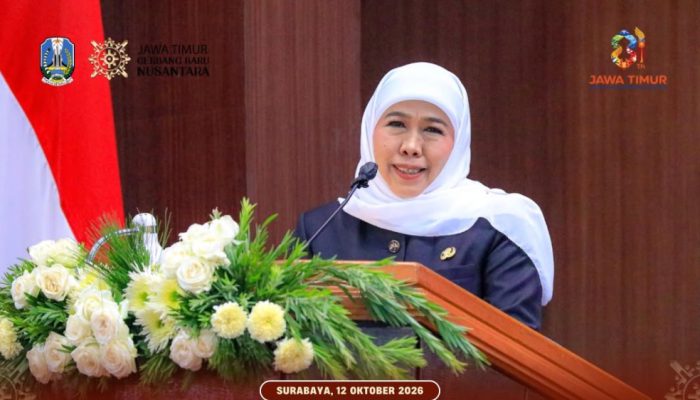 HUT ke-81 Jatim, Khofifah Tegaskan Komitmen Perkuat Lumbung Pangan dan Kesejahteraan Petani