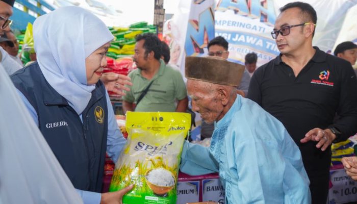 Sambut Hari Jadi ke-81 Jatim, Khofifah Hadirkan Pasar Murah untuk Ringankan Beban Belanja Warga Sumenep
